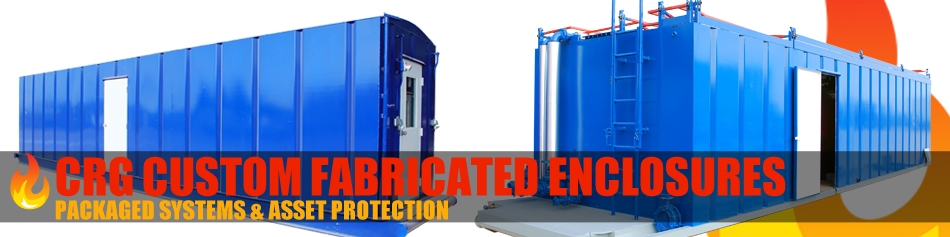 CRG Boiler Systems custom designs and fabricates enclosures.