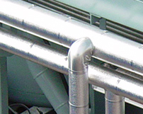 Steam piping is essential to transfer heat distribution.